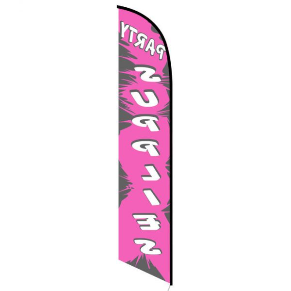 Party Supplies feather flag