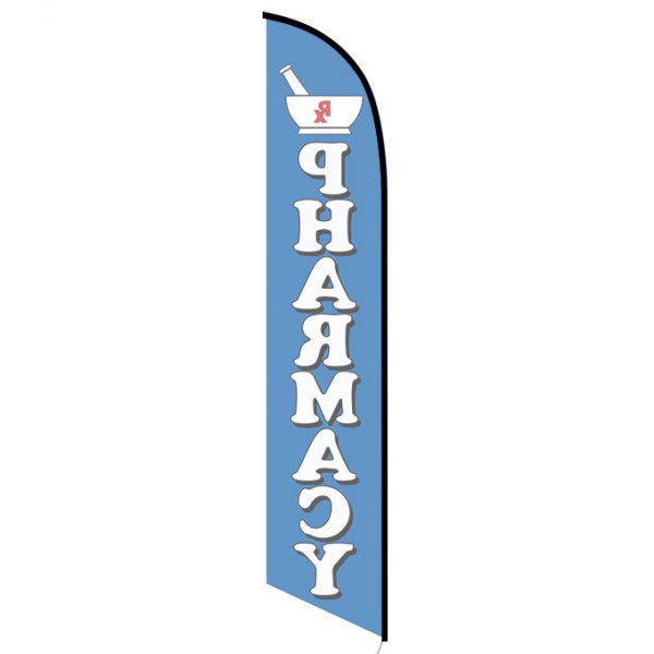 Pharmacy feather flag