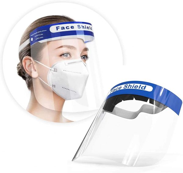 Plastic Safety Face Shield Reusable Transparent (2)