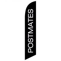 Postmates Flag Kit with Ground Stake