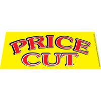 Price Cut windshield banner