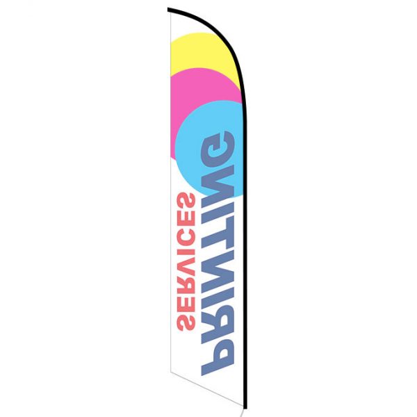 Printing Services feather flag