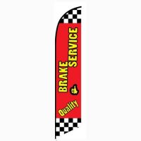 Quality Brake Service Feather Flag