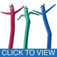 Solid Color Inflatable Tube Man | Air Powered Tube Dancers for Outdoors