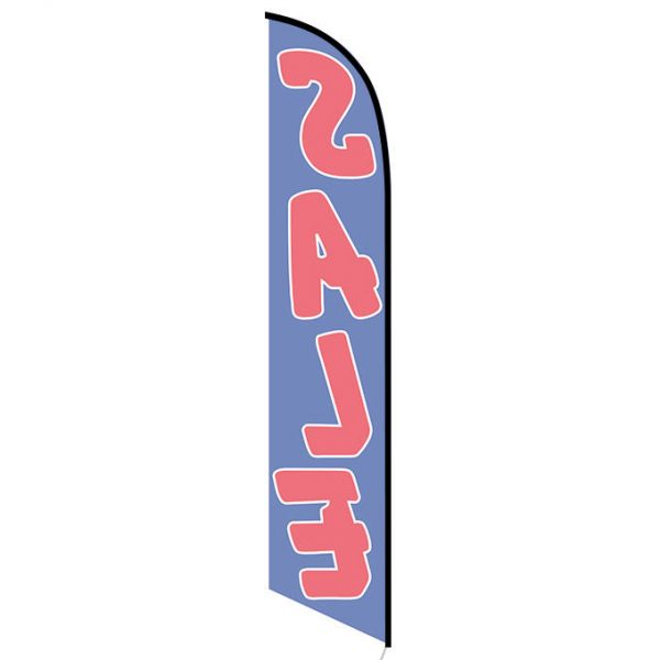 Sale (blue and red) Feather Flag