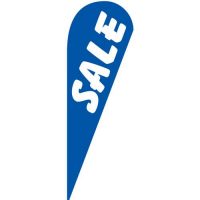 Sale Blue Teardrop Flag