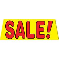 Sale Yellow windshield banner