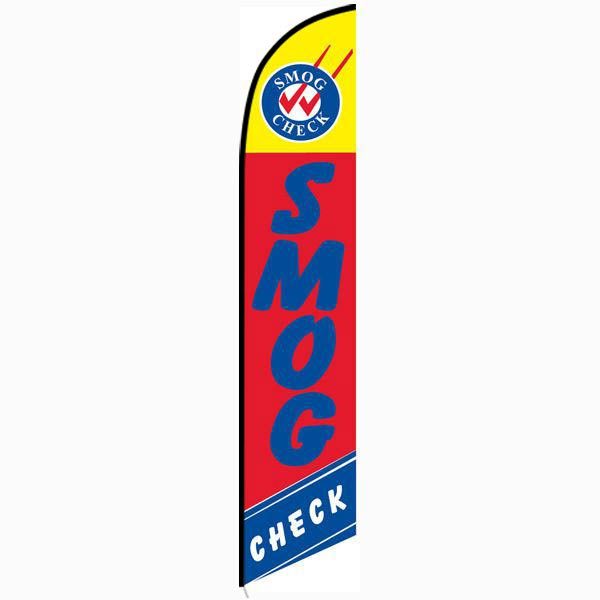 Smog Check Swooper Flag