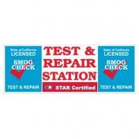 Star Certified Official Smog Station (Test & Repair) | Vinyl Banner 3FT x 8FT