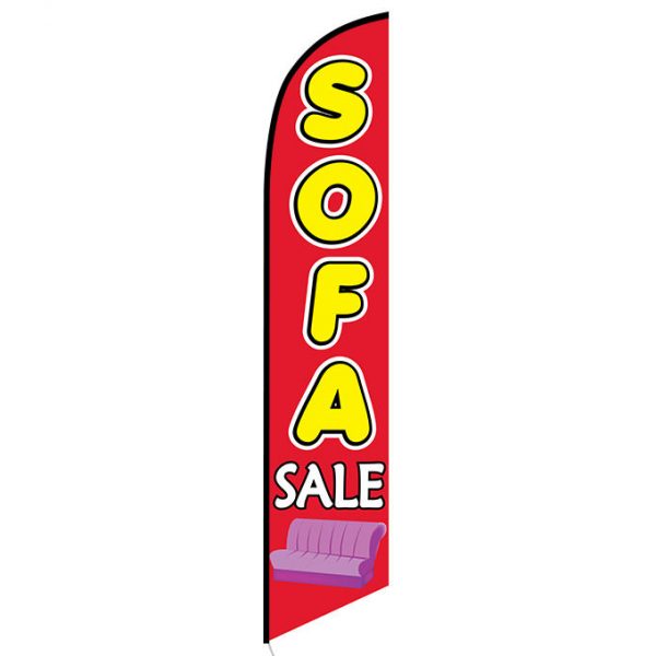 Sofa Sale feather flag