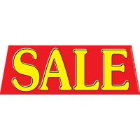 Sale Red windshield banner