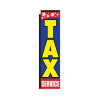 Tax Service Rectangle flag