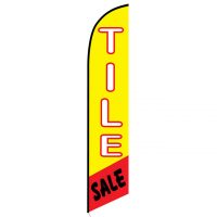 Tile Sale feather flag