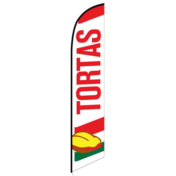 Tortas Feather Flag