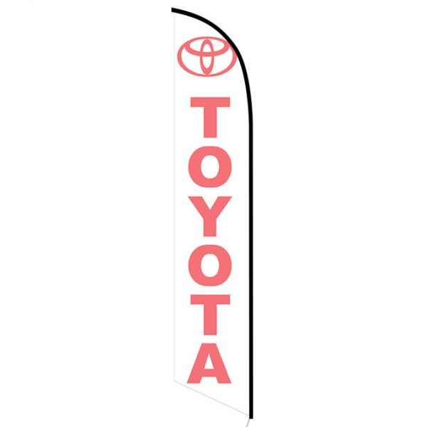 Toyota banner flag