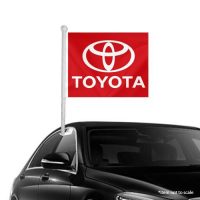 Toyota Window Clip-On Flag