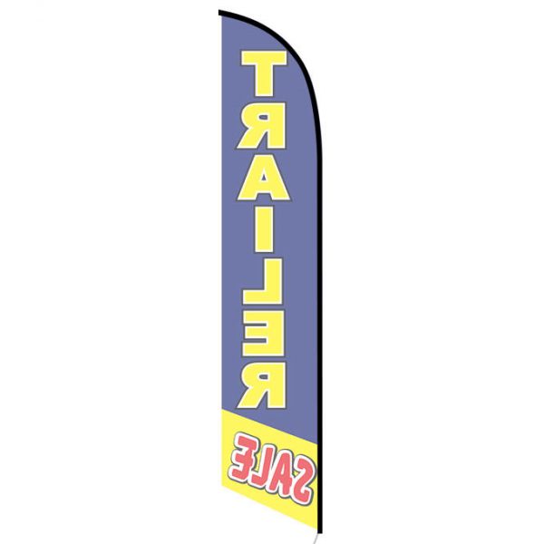 Trailer Sale feather flag