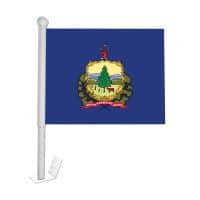 Vermont Window Clip-on Flag