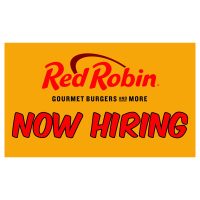 Red Robin Now Hiring Vinyl Banner