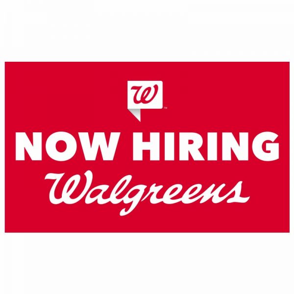 VINYL 3x5 Now Hiring Walgreens