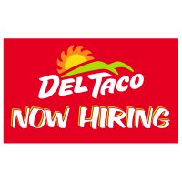 Del Taco Now Hiring Vinyl Banner