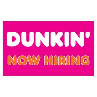 Dunkin Donuts Now Hiring Vinyl Banner