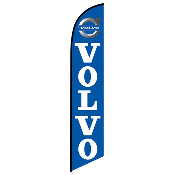 Volvo feather flag