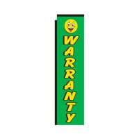 Warranty Rectangle Flag