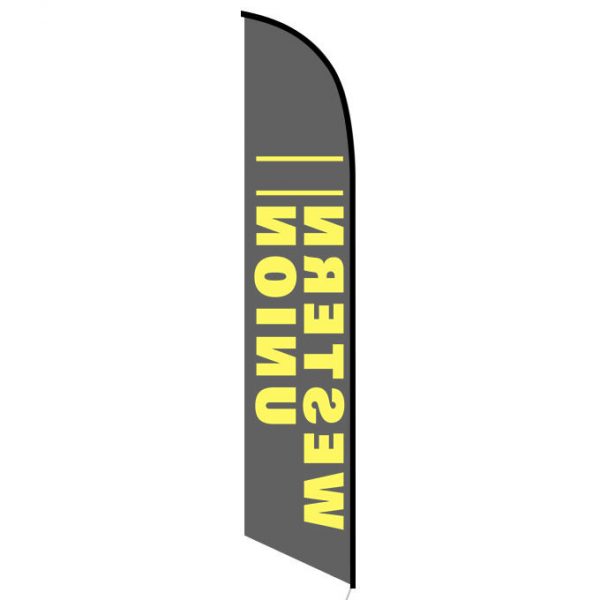 Western Union feather flag