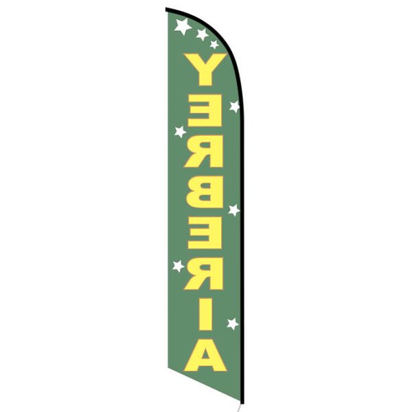 Yerberia feather flag