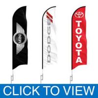 Auto Brand Dealership Flags