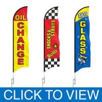 Auto Repair Feather Flags