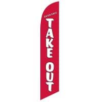 Available Take Out Flag Kit with Ground Stake