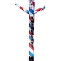 Barber Shop Inflatable Tube Man |  18ft air powered wind dancer