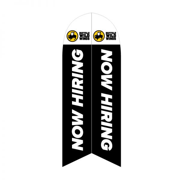 buffalo-wild-wings-now-hiring-feather-flag-with-poles-and-ground-spike-outdoor-advertising