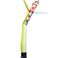 Clown Inflatable Tube Man |  18ft Air Powered Wind Dancer