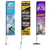 Custom Rectangle Banner Flags