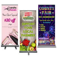 Roll-up Retractable Banner 33″ x 80″