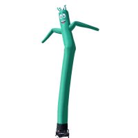 Dark Green Inflatable Tube Man | 18ft Air Powered Dancer Guy