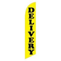 Delivery (Yellow) Feather Flag