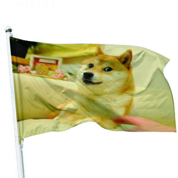 doge mockup 3x5 flag