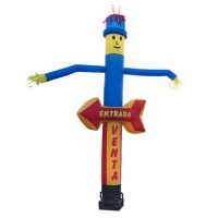 Entrada Venta Inflatable Tube Man w/ Arrow 20ft Air Powered Dancer