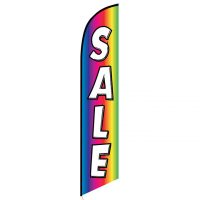 Sale (rainbow) Feather Flag