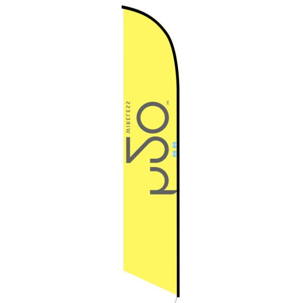 h2o Wireless Feather Flag