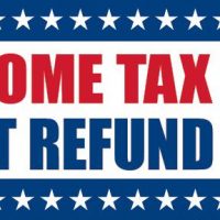 Income Tax Fast Refund Sign Banner 4X8