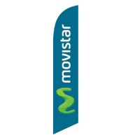 Movistar Feather Flag