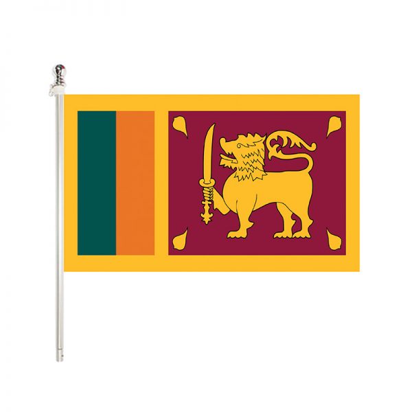 sri lanka 3x5 flag feather flag nation