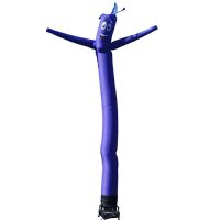 Violet Inflatable Tube Man | 18ft Air Powered Dancer Guy for Outdoors